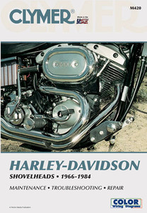 Clymer Manuals - Clymer Manual H-d Shovelheads 66-84 - CM420 Clymer Manuals - Clymer Manual H-d Shovelheads 66-84 - CM420