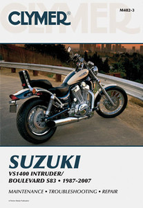 Clymer Manuals - Clymer Manual Suzuki Vs1400 Intruder/boulevard S83 - CM4823 Clymer Manuals - Clymer Manual Suzuki Vs1400 Intruder/boulevard S83 - CM4823