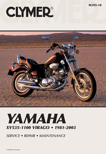 Clymer Manuals - Clymer Manual Yamaha Xv535-1100 Virago - CM39510 Clymer Manuals - Clymer Manual Yamaha Xv535-1100 Virago - CM39510