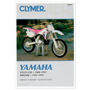 Clymer Manuals - Service Manual Yamaha Yz125-250, Wr250z - CM391