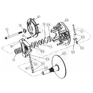 Comet Ind. - Fixed Face For 219507 Ski-doo *s/o* - 219342C