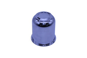 Gbc - Snap On Plastic Chrome Wheel Center With Plug For Gbc Wheel - CZ-3.30
