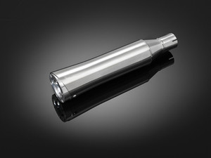 Highway Hawk - Muffler, Stainless Brushed - HH-65-802 Highway Hawk - Muffler, Stainless Brushed - HH-65-802