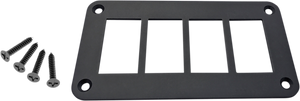 Moose Utility - Universal Dash Plate - 4 Switches - Universal Dash Plate - 4PP-ADA