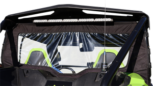 Moose Utility - Rear Windscreen - Talon - UTV Rear Windscreen - HTRW-11