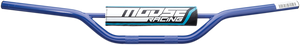 Moose Racing - Handlebar - Steel - CR High - Matte Blue - Carbon Steel 7/8" Handlebar - H31-1038L