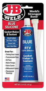 Jb Weld - Blue Rtv Acetoxy - 3oz - 31316 Jb Weld - Blue Rtv Acetoxy - 3oz - 31316
