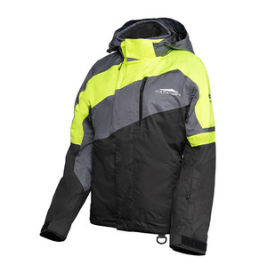 Katahdin Gear - Katahdin Gear Recon Jacket Womens, Black/grey/hi-viz - X-l - 84410305