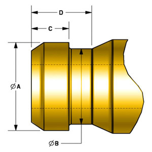 Kibblewhite - Kpmi Seal, Red Viton, 6mm Stemx 0.385 Guide (pack Of 16) - 71017-16