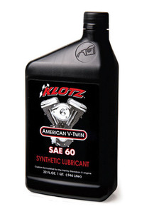 Klotz - Klotz V-twin Sae60 Oil (qt) - KH-60 Klotz - Klotz V-twin Sae60 Oil (qt) - KH-60