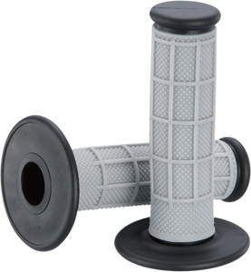 Moose Racing - Grips - Qualifier - Half Waffle - Black - Qualifier Grips - 1MG0715-EBM