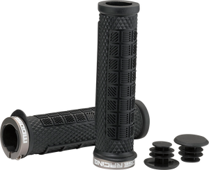 Moose Racing - MTB Lock-On Grips - Black - 129 mm - 16" Ebike - MTB Lock-On Grips - PRO-K524EP1-OD