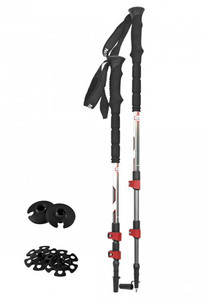 Kwik Tek - Yc Carbon Trekking Pole - Red - 83-0005 Kwik Tek - Yc Carbon Trekking Pole - Red - 83-0005