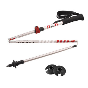 Kwik Tek - Yc Flipout Trekking Pole - Aluminum (red/silver) - 83-0108
