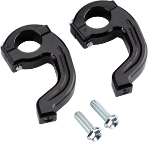Moose Racing - Handguard Clamp - Contour - Pro Taper - Black - Replacement Contour Handguard Inner Mount Clamp - 50-214B