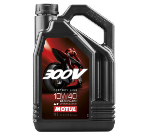Motul Lubricants - Motul - 300v Fl Road Racing 10w40, 4 Liter - 104121 Motul Lubricants - Motul - 300v Fl Road Racing 10w40, 4 Liter - 104121