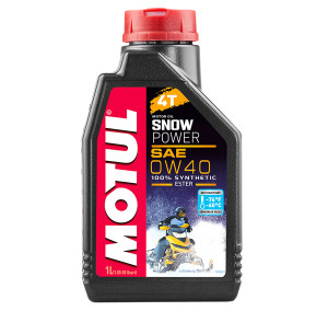 Motul Lubricants - Motul - Snowpower 4t 0w40, 1 Liter - 105891 Motul Lubricants - Motul - Snowpower 4t 0w40, 1 Liter - 105891