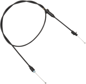 Moose Racing - Throttle Cable - Polaris - Black Vinyl Throttle Cable - 45-1253