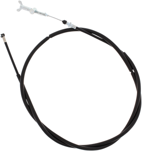 Moose Racing - Brake Cable - Rear - Parking - Yamaha - Black Vinyl Brake Cable - 45-4059