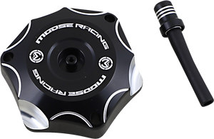 Moose Racing - Gas Cap - Black - Beta - Aluminum Gas Cap - T03-5114B