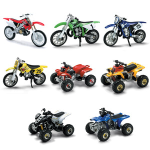 New Ray - 1:32 D/c Atv & Dirt Bike (24pc/db) - 06227C