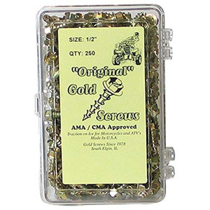 Org. Gold Screw - Gold Screws 1/2" (1000) - OGS 1/2 (1000)