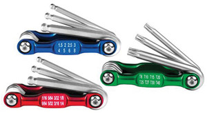 Performancetool - 3pc Aluminum Hex & Star Key Set - W80291 Performancetool - 3pc Aluminum Hex & Star Key Set - W80291