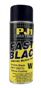 Pjh - Pj1 Spray Black Wrinkle Paint-350f, 11oz. - 16-WKL