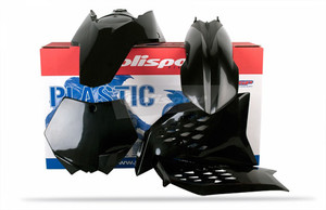 Polisport - Polisport Complete Kit / Sx Models, Black - 90239