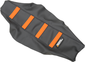 Moose Racing - Ribbed Seat Cover - Black Cover/Orange Ribs - KTM - Ribbed Seat Cover - KTM5016-336RT