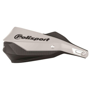 Polisport - Polisport Handguard W/ Metal Bar Trail Blazer White/black - 8308800001 Polisport - Polisport Handguard W/ Metal Bar Trail Blazer White/black - 8308800001