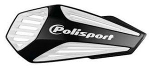 Polisport - Polisport Mx Air Handguard Black / White - 8308400001