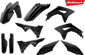 Polisport - Polisport Mx Complete Kit Black - 90847