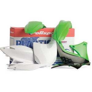 Polisport - Polisport Mx Complete Kit, Kawasaki, Oem Color - 90625 Polisport - Polisport Mx Complete Kit, Kawasaki, Oem Color - 90625