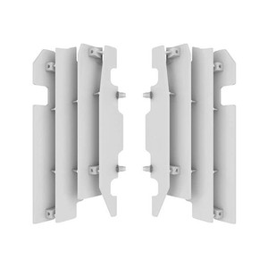 Polisport - Polisport Radiator Louvers, Honda, White - 8459900001