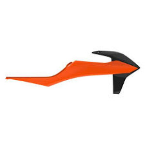 Polisport - Polisport Radiator Scoops Orange Ktm16/black - 8422100011