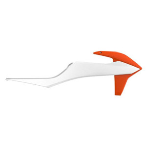 Polisport - Polisport Radiator Scoops Orange Ktm16/white Bd - 8422100009