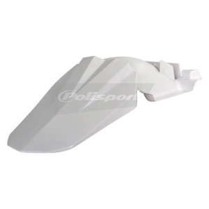 Polisport - Polisport Rear Fender Husqvarna, White - 8550300001 Polisport - Polisport Rear Fender Husqvarna, White - 8550300001