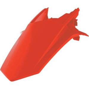 Polisport - Polisport Rear Fender Ktm, Flo Orange - 8595500006