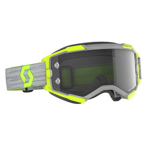 Scott - Scott Fury Goggle 'ls' Grey/ylw - Grey Works Lens - 272827-1120327