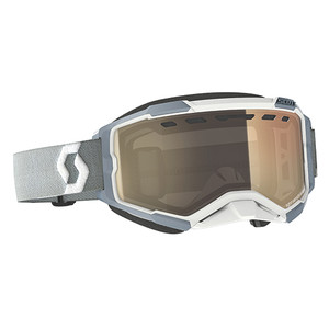 Scott - Scott Fury 'ls' Snowx Goggle Wht/grey - Bronze Chr Lens - 278604-1039245 Scott - Scott Fury 'ls' Snowx Goggle Wht/grey - Bronze Chr Lens - 278604-1039245