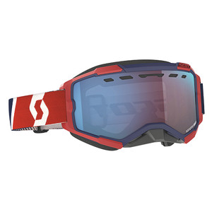 Scott - Scott Fury Snowx Goggle Red/blue - 'enh' Blue Chr Lens - 278605-1228347