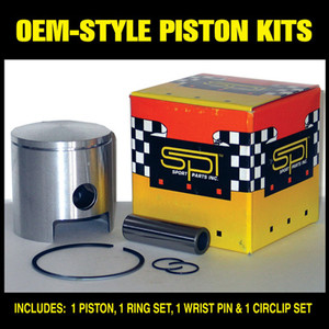 Spi - Oem Style Piston Kit With Rings Std. - 09-807N