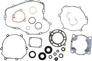 Moose Racing - Motor Gasket Kit with Seal - Complete Gasket and Oil Seal Kit - 811484MSE