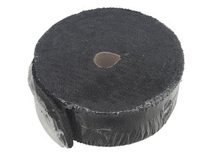Spi - Spi Fiberglass Exhaust Protection Tape Black 2" X 49' - UP-02052BK
