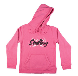 Studboy - Stud Boy "girls" Pink Hoodie, Lg - 2530-01