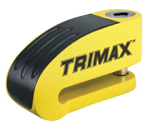Trimax - Trimax Alarm Disc Lock Yellow - TAL88YL Trimax - Trimax Alarm Disc Lock Yellow - TAL88YL