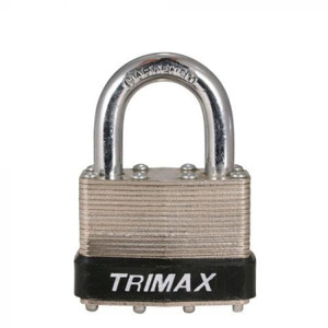 Trimax - Trimax Laminated Padlock - 2" - TLM1125 Trimax - Trimax Laminated Padlock - 2" - TLM1125