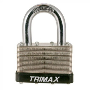 Trimax - Trimax Laminated Padlock - 2.50" - TLM2150 Trimax - Trimax Laminated Padlock - 2.50" - TLM2150