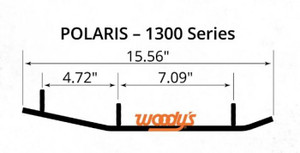 Woodys - Woodys Dooly Runner 8"x60 Degree - DP8-1300